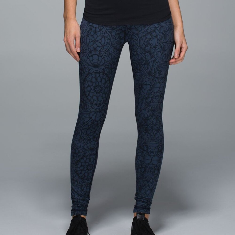 Lululemon Wunder Under Pant *Full-On Luon (Roll Down) size 6